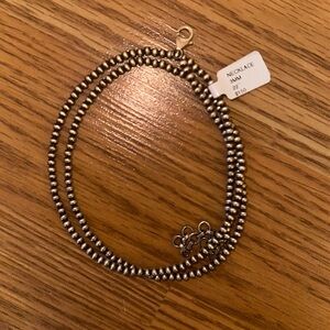 NWT Sterling Silver Navajo Pearls 3MM 22in